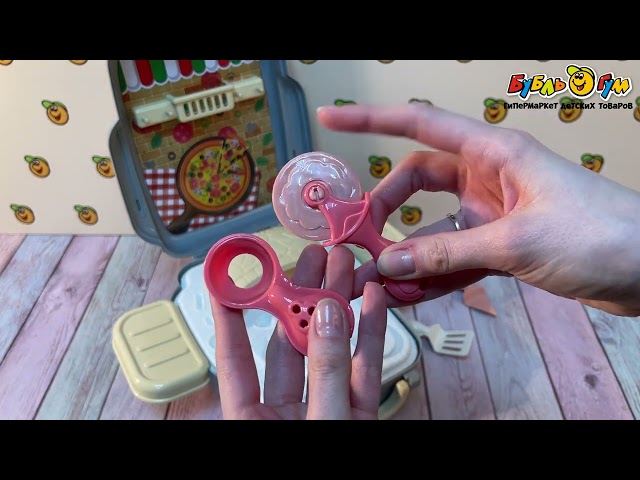 Набор массы для лепки Lanson Toys Рюкзачок 3в1 10цветов 26предметов - видео