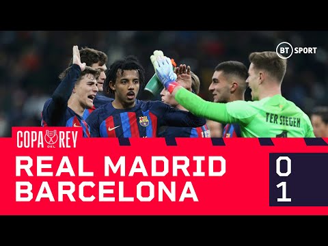 Real Madrid v Barcelona (0-1) | Resolute Barça win at the Bernabéu | Copa del Rey Highlights