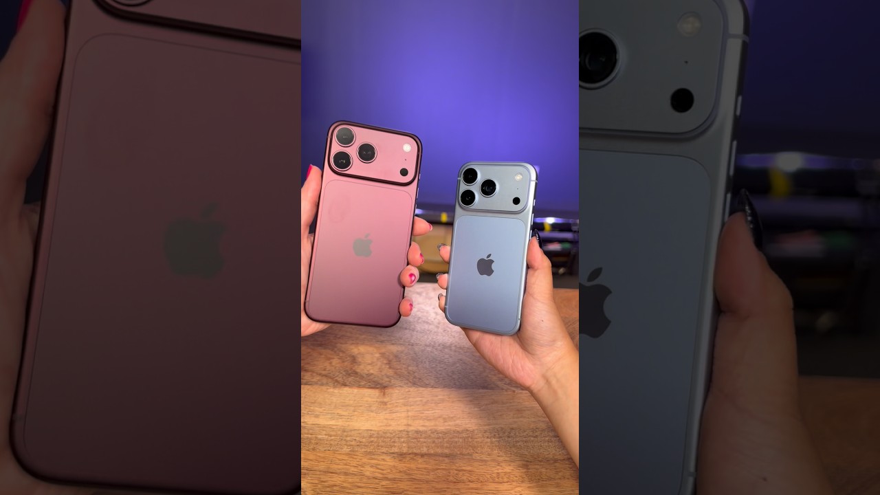 iPhone 18 Pro Fingerprint Test: Burgundy vs. Glacier