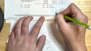 Gen Chem 2 ACS Practice: Dynamics (pt 2)