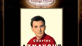 CHARLES AZNAVOUR CD Vintage French Song. Ay Mourir Pour Toi, Pour Faire Une Jam