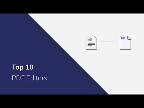Top 10 PDF Editors You MUST Know 2019
