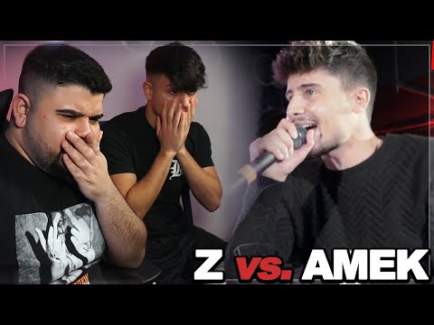 Z ZERSTÖRT SEINEN GEGNER!! 🤯🔥 Z VS AMEK bei RAP am MITTWOCH | REACTION