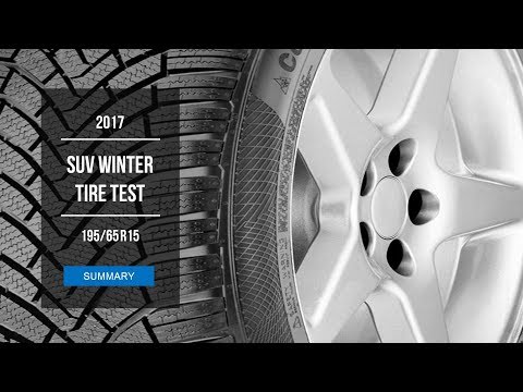 2017 Winter Tire Test Results | 195/65 R15