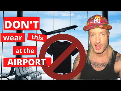WHAT NOT TO WEAR AT THE AIRPORT | STORY TIME | CAZWELL