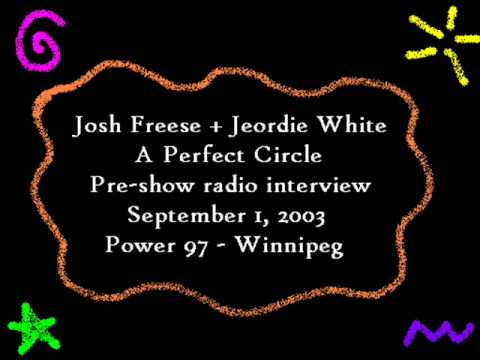 Josh Freese and Jeordie White radio interview (Pt. 1) - A Perfect Circle - Sept 1, 2003