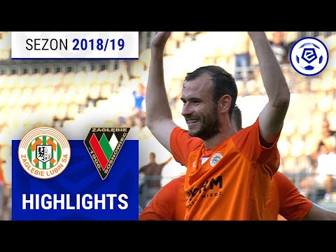 Zagłębie Lubin - Zagłębie Sosnowiec 2:1 | SKRÓT | Ekstraklasa 2018/19 | 2. Kolejka