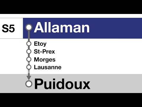 annonces CFF » S5 Allaman — Puidoux | Travaux | SLBahnen