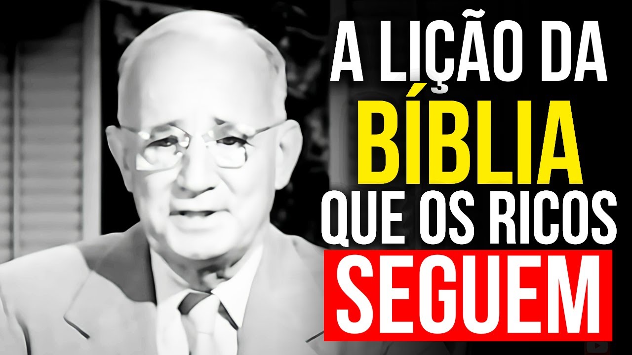 A Bíblia ensina a ficar RICO, mas ninguém segue! - Napoleon Hill