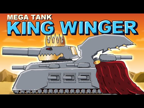 "King Winger" - Cartoons about tanks