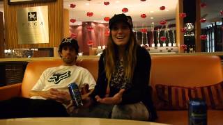 ROCKSTAR Rider Jolene Van Vugt at the Nitro Circus.