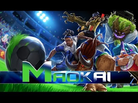 League of Legends: Goalkeeper Maokai (HQ Skin Spotlight)