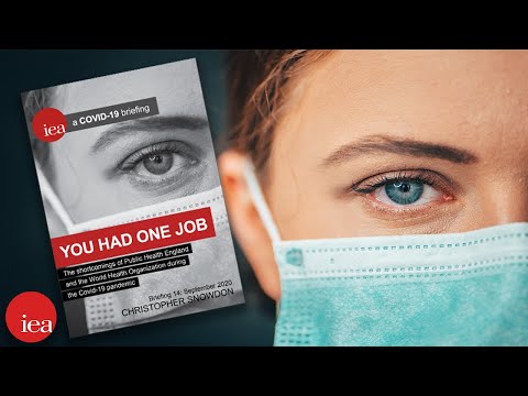 You Had One Job: The Failures of the World Health Organisation and Public Health England