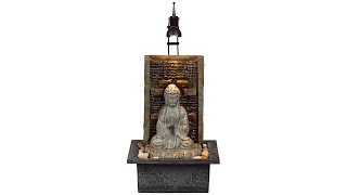 Namaste Buddha Table Fountain