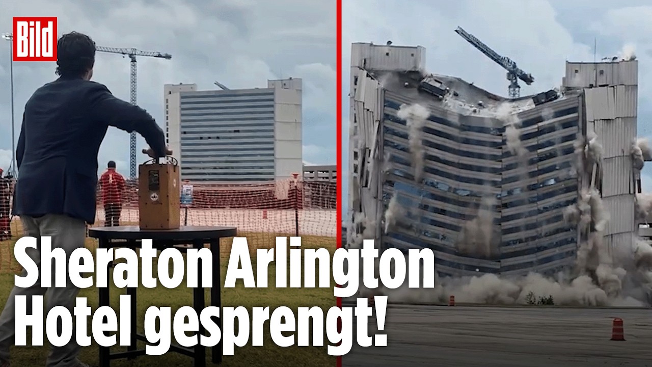 Sheraton gesprengt: Milliardenlage in Texas macht Platz für Luxus-Hotel