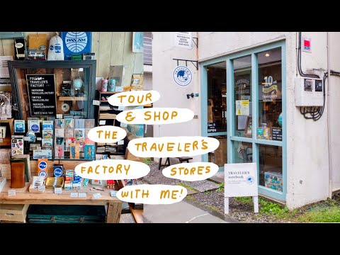 Tour & Shop the Traveler's Factory Stores (Nakameguro, Tokyo Station & Kyoto) #travelersnotebook