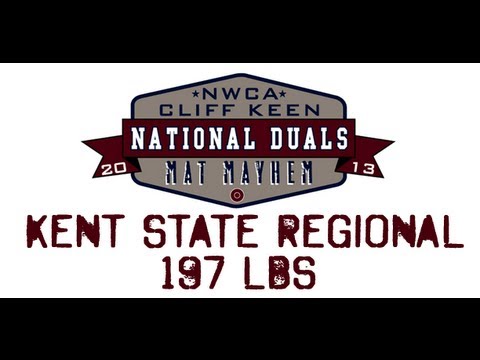 197 lbs.- 2013 NWCA Cliff Keen National Duals Regional Final - Oklahoma St vs N. Iowa