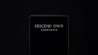 Video thumbnail for The Definitive Technology Descend DN15 Subwoofer: Monumentally Uncompromised Bass by Definitive Technology