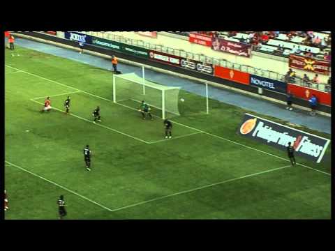 Gol de Kike (1-0) en el Real Murcia - SD Huesca Jornada 3