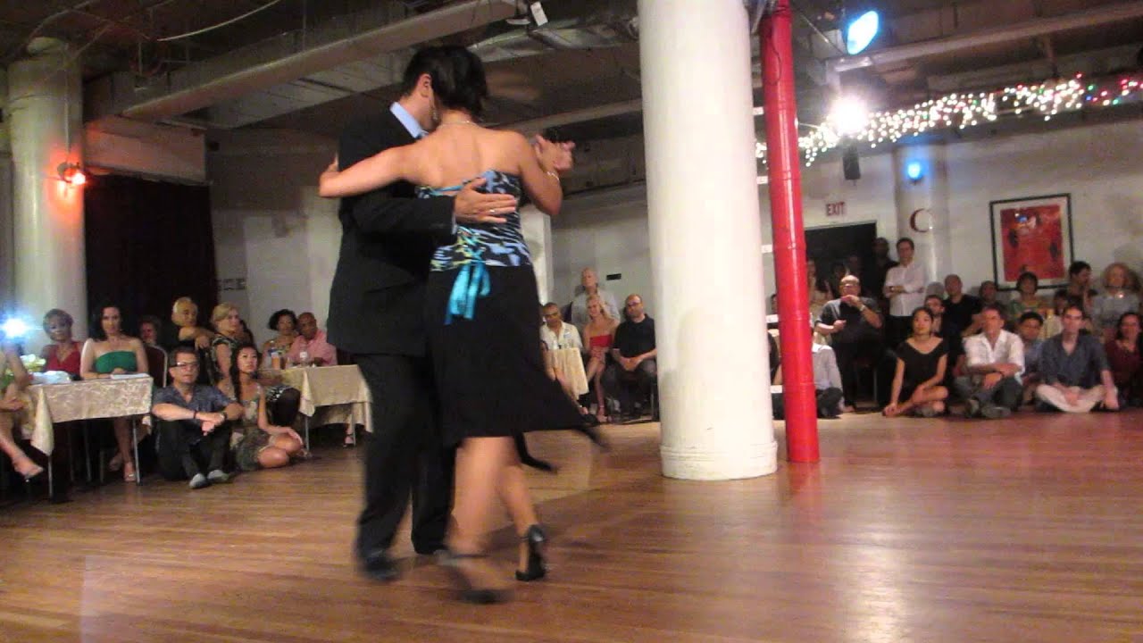 Carolina Jaurena and Andres Bravo performance 2 @ All Night Milonga NYC 2013