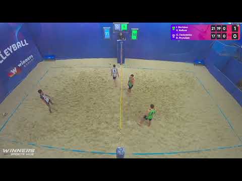 13:25 I. Horiaiev / V. Kelbas - O. Fedorenko / R. Prytuliak 10.11.2022 | Winners Beach Volleyball
