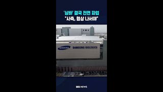 '삼바' 결국 전면 파업.."사측, 협상 나서야" #shorts