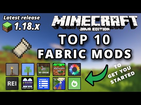 Minecraft Java 1.18.1 Топ-10 лучших модов на ткани для Minecraft 1.18.1 (мои лучшие моды на ткани) (без Forge)