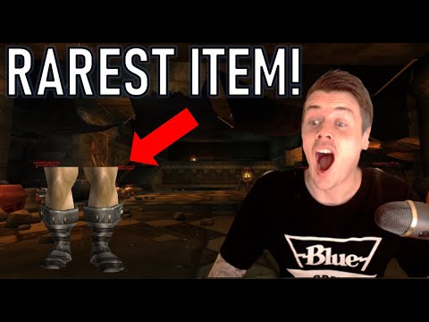THE RAREST ITEM IN WORLD OF WARCRAFT JUST DROPPED!