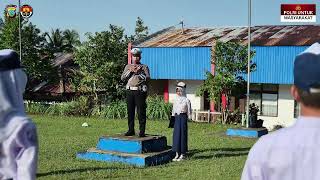 Police Goes to School: Polres Kotamobagu Tanamkan Disiplin dan Keselamatan Berlalu Lintas