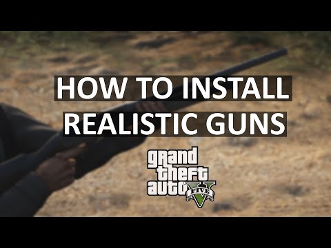 How to install realistic gun mods into GTA 5 | LSPDFR | Updated Tutorial