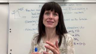 Reaction Mechanism and Molecularity Terms