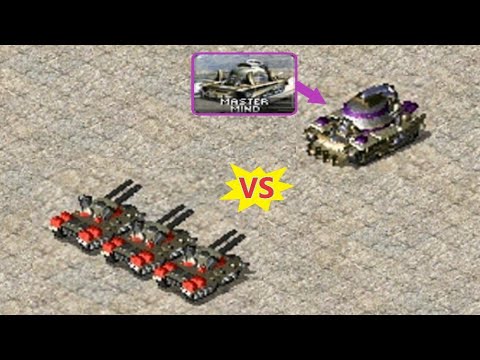 3 Apocalypse vs 1 Mastermind - Red Alert 2