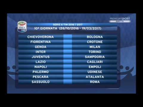 Calendario Serie A 2016/2017     HD