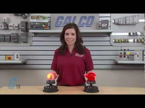 Edwards Signaling 125 Class XBR Xtra-Brite LED Beacon Demonstration