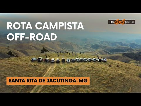 A ROTA DA CIDADE DAS CACHOEIRAS - ROTA CAMPISTA OFF-ROAD | STA. RITA DE JACUTINGA
