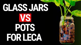 Glass Jars vs. Pots for Semi Hydroponics: Which Actually Works Best?