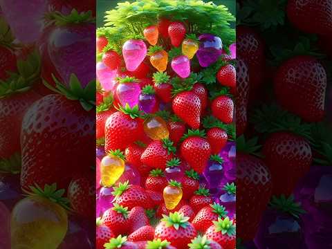 99% working, easy and fast method for propagating strawberry trees #garden #fruits