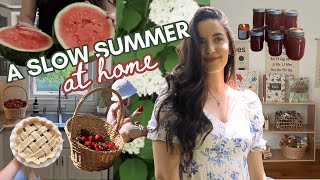 Slow Summertime Rhythms at Home with Young Kids