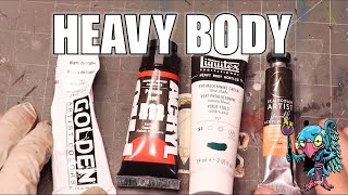 Get the Most from Heavy Body Acrylics - HC 533