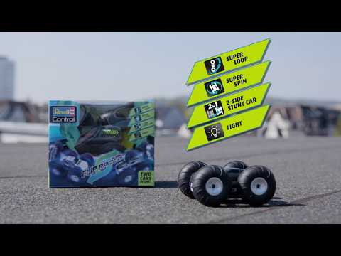 Revell - Apverčiamas lenktyninis automobilis (624634) video