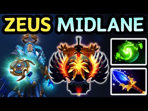 🔥 ZEUS MID LIGHTNING CONTROLS THE GAME | DOTA 2 GAMEPLAY 🔥