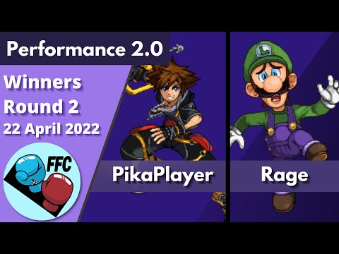 Performance 2.0: Rage (Luigi) vs. PikaPlayer (Sora) - Winners Round 2