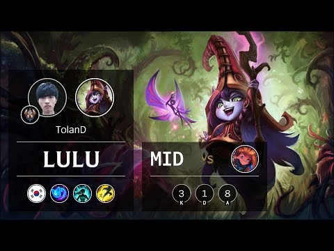 Lulu Mid vs Zoe - KR Challenger Patch 9.20