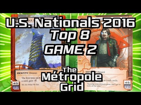 Netrunner U.S. Nationals 2016 : Top Eight - Game Two