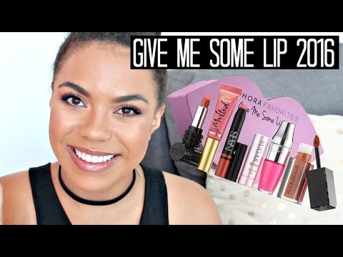 Sephora Favorites Give Me Some Lip 2016 Swatches | samantha jane Video