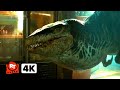 Jurassic World Rebirth 2025 4K Mutadon In The Gas Station Movieclips