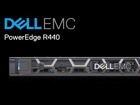 Dell poweredge r440 1u rack server