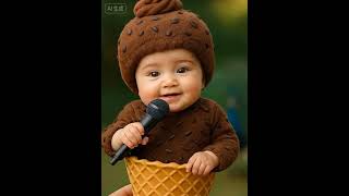 Cute baby ❤️ #cutebaby #babysinging #apt #AI #viral #babydance #trendingsong #babydance