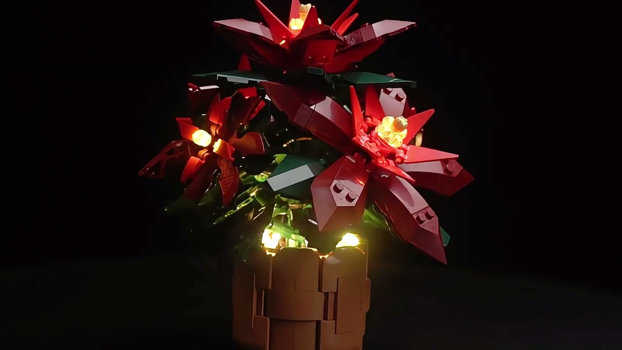 BrickBling LED Licht Set für LEGO Weihnachtsstern (10370) Kunststoff