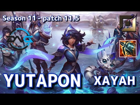 【韓国サーバー/GM/JG Steal】DFM Yutapon ザヤ(Xayah) VS カイサ(Kai'sa) BOT - Patch11.5 KR Ranked【LoL】
